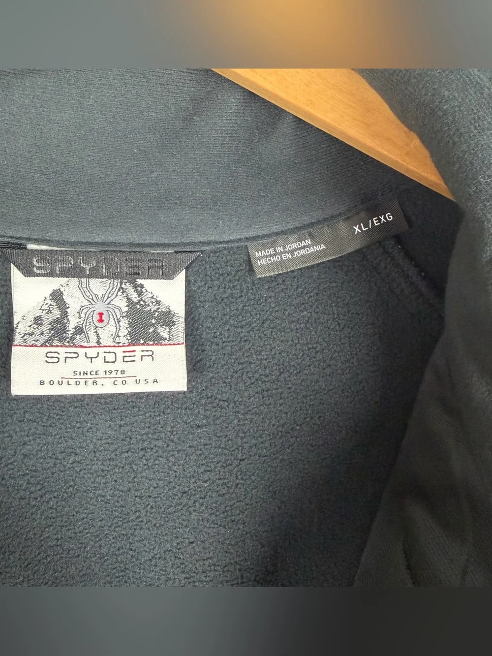 Spyder Men's Size XL Half Zip Jacket Sweater Knit Pullover Gray Black NWT